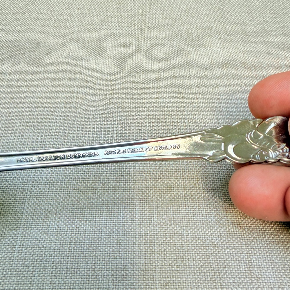Royal Doulton Bunnykins Baby Toddler Infant Spoon - Picture 6 of 9